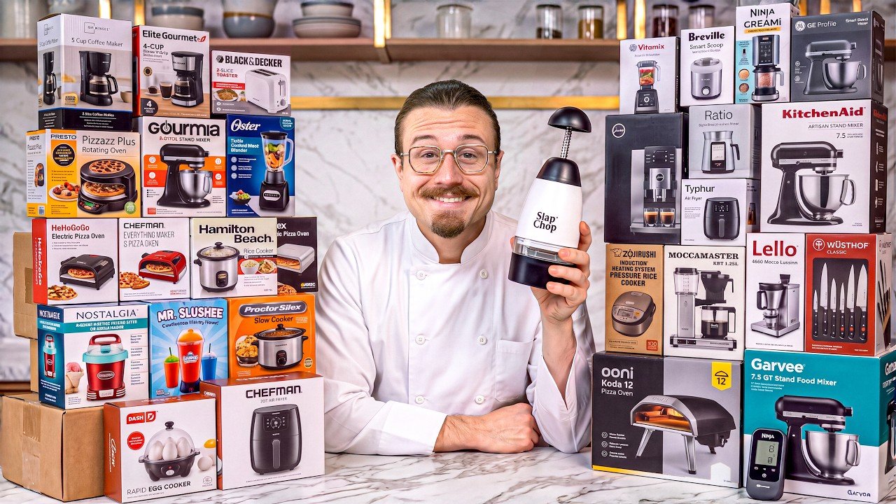 Joshua Weissman Tests Cheapest vs Most Expensive Kitchen Gadgets