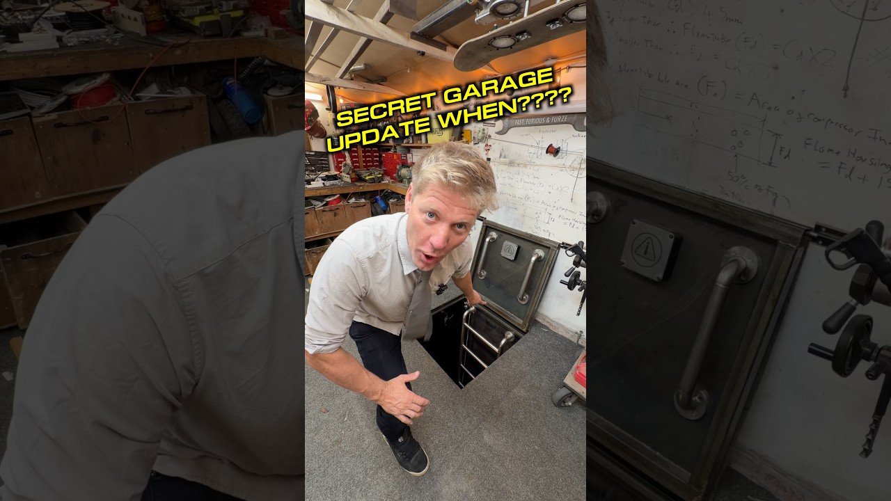 colinfurze secret garage