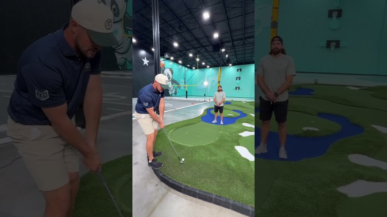 Dude Perfect Bryson DeChambeau Chip Challenge Puts Him to the Test