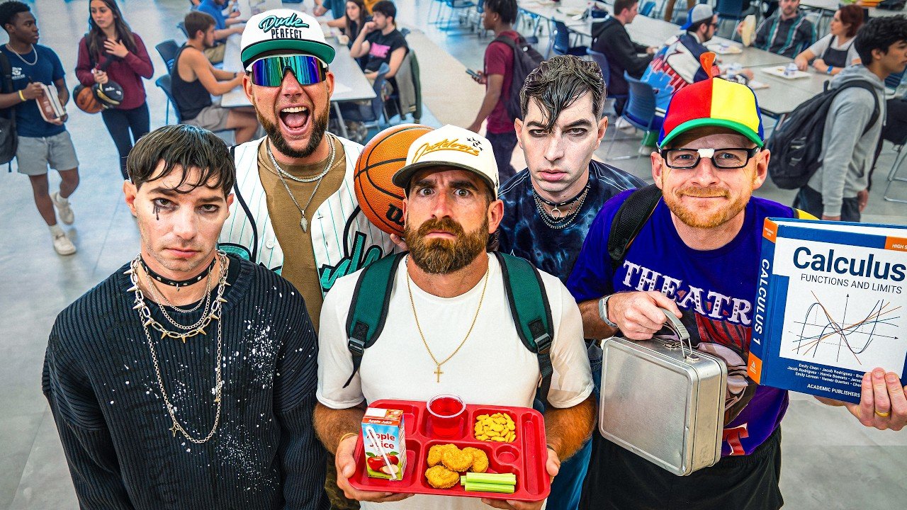 Dude Perfect School Stereotypes Video Finally Drops