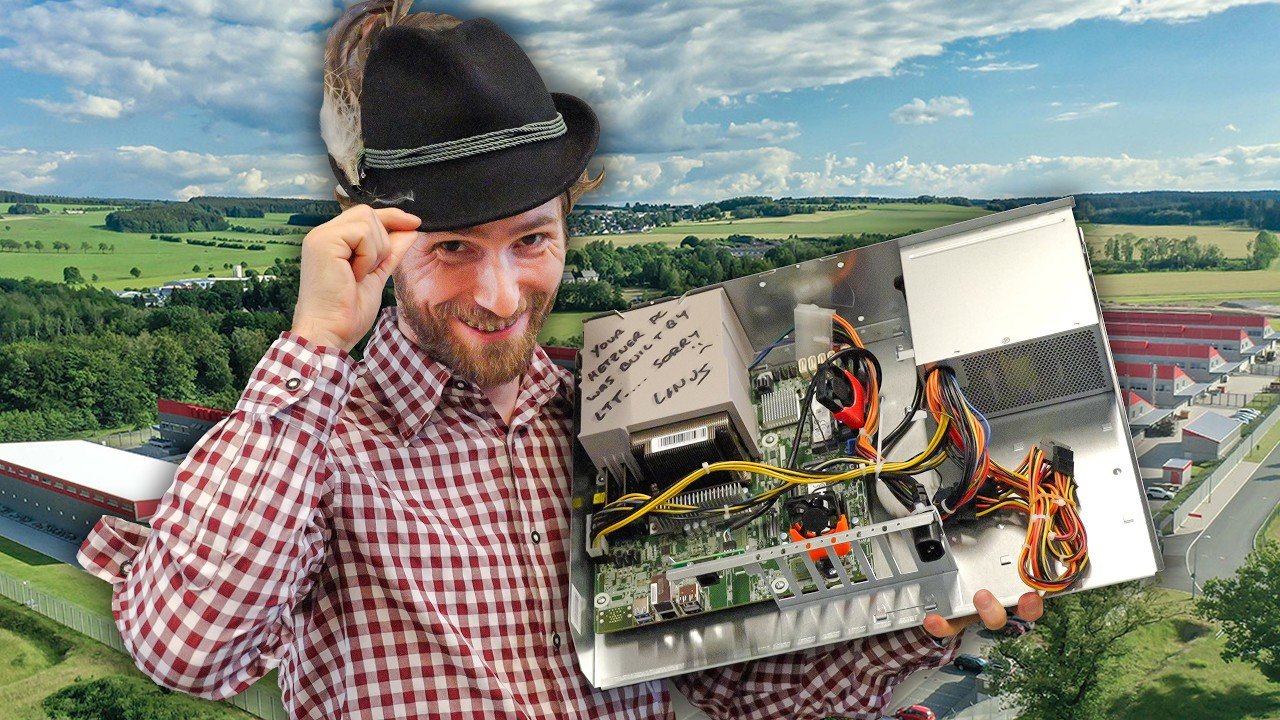 Linus Tech Tips Tours Hetzner’s DIY Data Center in Germany