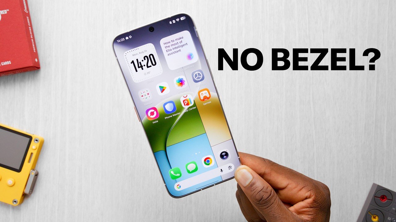 MKBHD TECNO bezelless phone