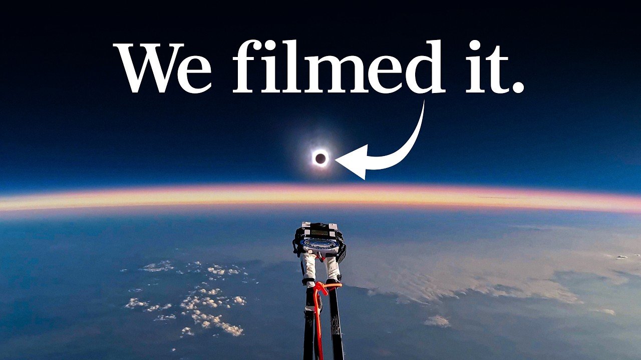 Veritasium Eclipse From Space Film Set for 2026