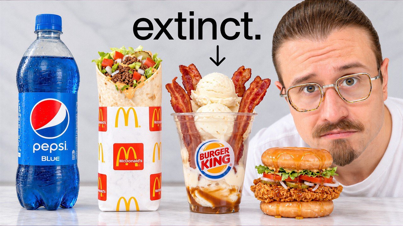 Joshua Weissman Fast Food Revival Brings Back Extinct Items