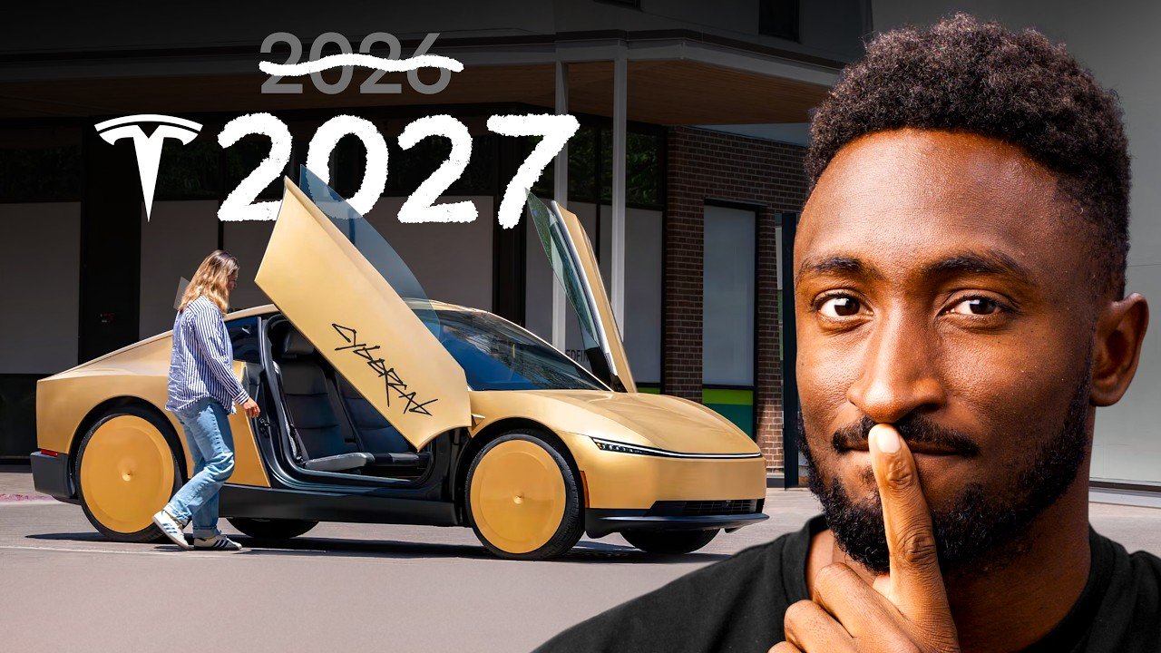 MKBHD Tesla Cybercab bet