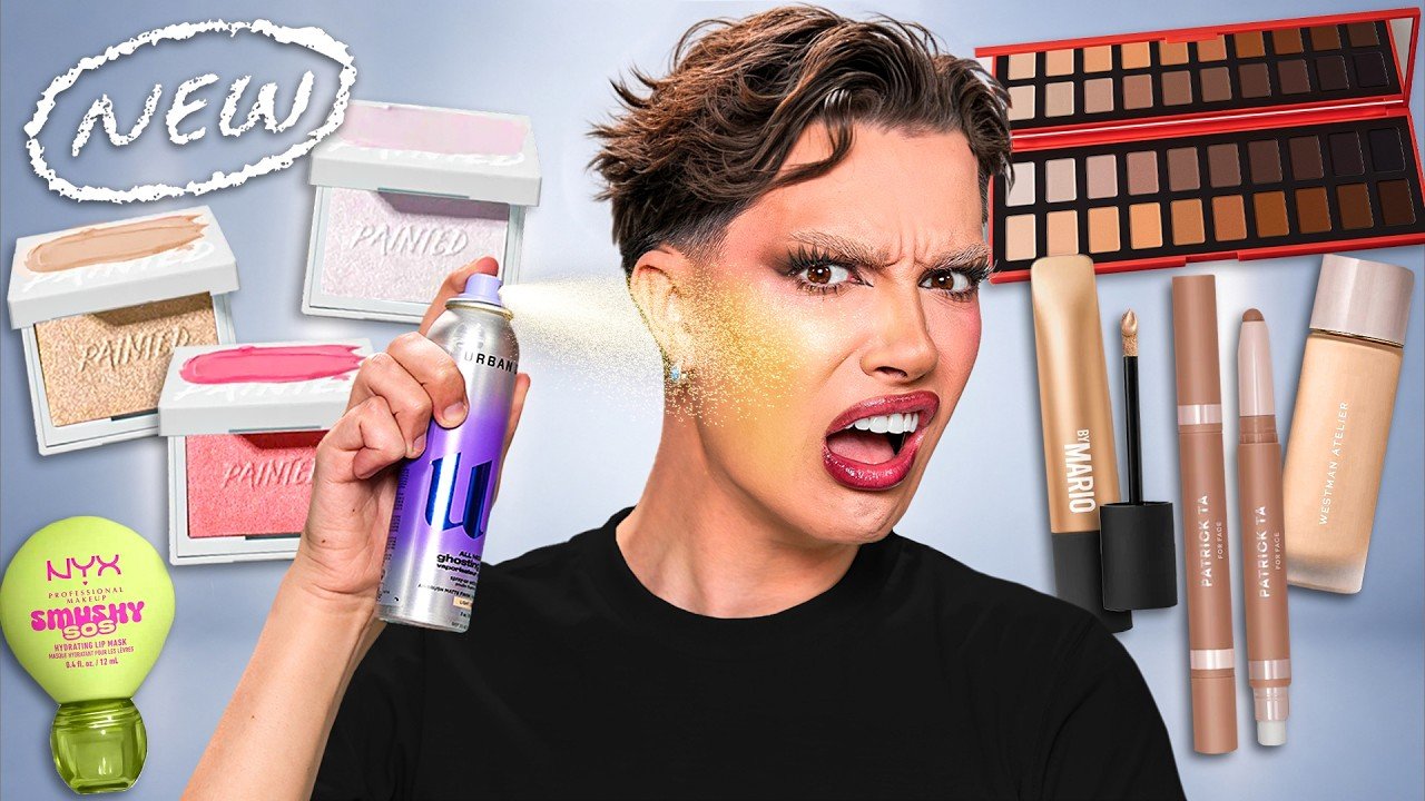 James Charles Tests Questionable New Makeup Launches Full Face