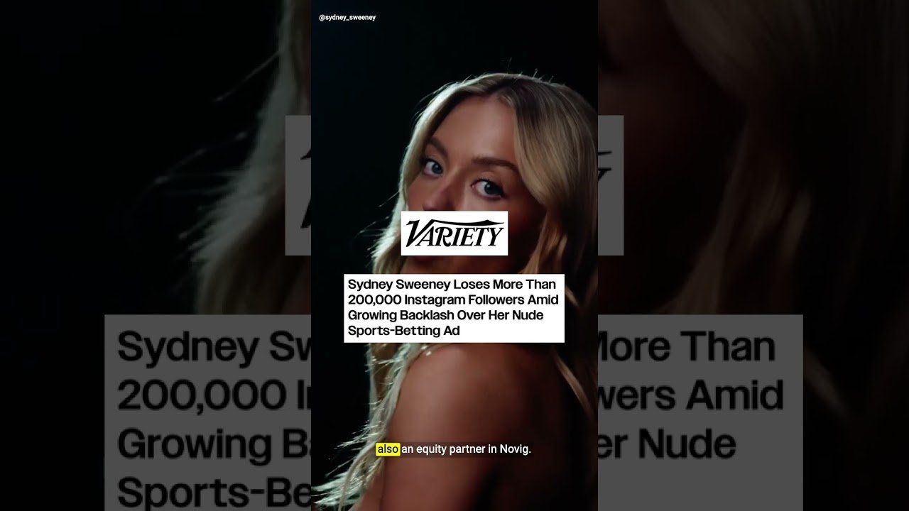Sydney Sweeney Novig Ad Backlash Called Intentional